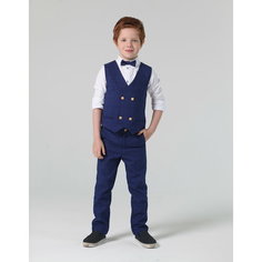 Костюм классический NINO kids, размер 134, синий
