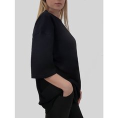 Футболка, размер 46/50, черная Maria Valeeva