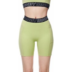 Шорты спортивные IRNBY, размер XS, зеленый