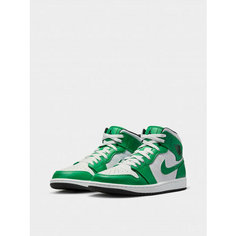 Кроссовки Jordan Air Jordan 1 Mid, размер 10,5 US 44,5 EUR 28,5 CM, зеленый