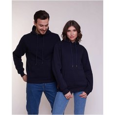 Худи Uzcotton Premium, размер 44-46\S, , темно-синий