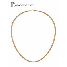Колье Krastsvetmet, красное золото, 585 проба, длина 40 см., красный