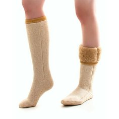 Гольфы Wool Lamb, размер 41-45, бежевый