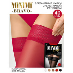 Чулки MiNiMi BASIC, 40 den, размер 5, rosso