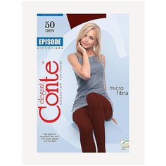 Колготки Conte elegant EPISODE 50, р.6, bronz, 50 den, размер 6, bronz