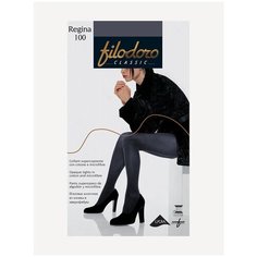 Колготки Filodoro Classic Regina, 100 den, размер 3, carbone Filodoro®