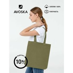 Сумка шоппер molti, хаки