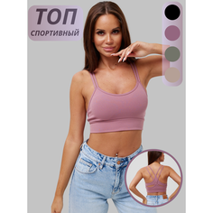Топ Kota, 1 шт., размер L/XL, розовый
