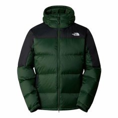 Пуховик The North Face, размер M, зеленый