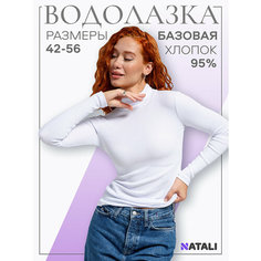Водолазка Натали Суслова, размер 42, , белый
