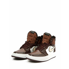 Кроссовки NIKE Air Jordan 1, размер 37.5 RU (7.5 US), коричневый