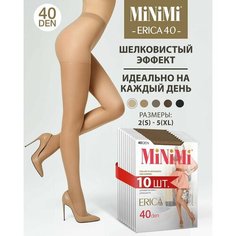 Колготки MiNiMi Erica, 40 den, 10 шт., размер 5, caramello