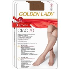 Гольфы Golden Lady, комплект, 20 den, 6 пар, размер 0 (one size) , daino