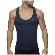 Майка Addicted U-Neck Cotton Tank Top, размер 3XL, синий