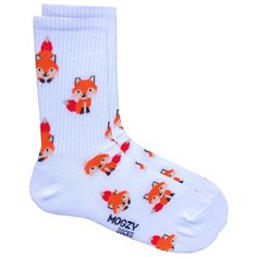 Носки MOGZY, размер 41-45, белый