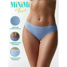 Трусы MiNiMi, комплект из 3 шт., размер 48(L), белый, синий, голубой