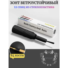 Смарт-зонт , черный Кофанов