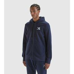 Толстовка Diadora HOODIE FZ CORE, размер T3XL, , темно-синий