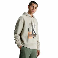 Худи CALVIN KLEIN CONNECTED LAYER LAND, размер TL, , светло-серый