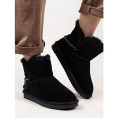 Угги, размер 37, черный Shoes Plus Better
