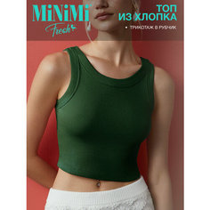 Топ MiNiMi, 1 шт., размер 48/L, зеленый