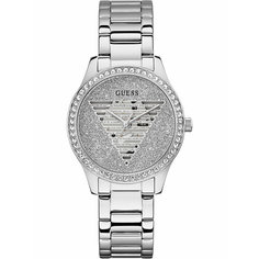 Наручные часы GUESS, серебристый