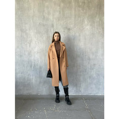 Пальто реглан Modetta Style, размер 48, песочный