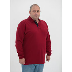 Поло ТД Коллекция, размер 6XL, бордовый