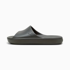 Шлепанцы PUMA Shibui Cat Slides, размер 6, темно-серый