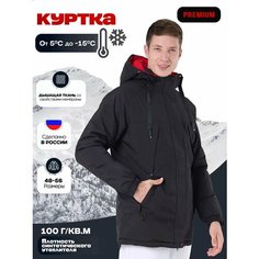 Ветровка , размер 54, чёрный Kingso Mens
