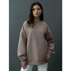 Свитшот Ticle, размер 42-46, , кофейный