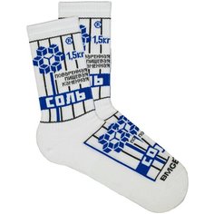 Носки BOOOMERANGS, размер 34-39, белый
