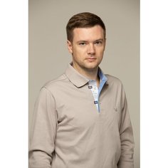 Поло ТД Коллекция, размер L, светло-серый