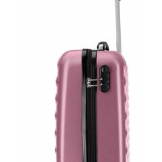 Чемодан Lcase Phatthaya, 46 л, размер S, розовое золото