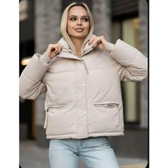 Куртка , размер 44, бежевый Di Boutique