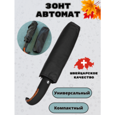 Смарт-зонт , черный Без бренда