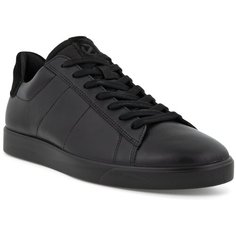 Кеды ecco STREET LITE M, полнота F (EU)/ на среднюю стопу, размер 42, черный