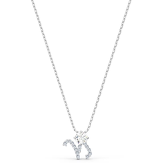 Колье SWAROVSKI, кристаллы Swarovski, длина 42 см, серебряный, золотой