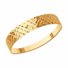 Кольцо SOKOLOV, красное золото, 585 проба, размер 17