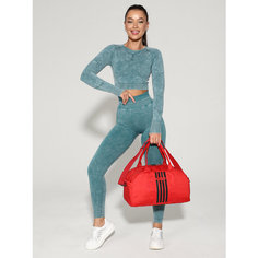 Сумка спортивная Capline, 12 л, 20х20х37 см, ручная кладь, красный