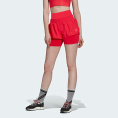 Шорты adidas, размер XL, Active Pink / White