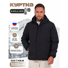 Ветровка , размер 52, чёрный Kingso Mens