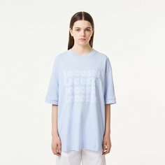 Футболка LACOSTE, размер T38, светло-голубой