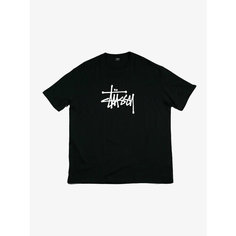 Футболка Stussy Australia Solid Graffitti SS Tee, размер L, чёрный