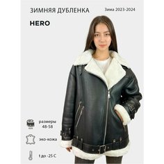 Куртка , размер 52, черный Hero