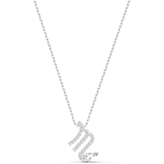 Колье SWAROVSKI, кристаллы Swarovski, длина 42 см, серебряный, золотой