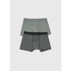 Трусы OSTIN MU6744O02, комплект из 2 шт., размер S, серый