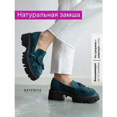 Туфли Reversal, размер 40, серый, черный, синий