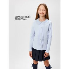 Школьная блуза Acoola, размер 152, светло-голубой