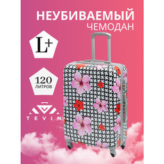 Чемодан TEVIN, 120 л, размер L+, 0084